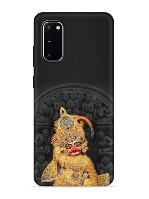 Indian Gold Hanuman Embossed Soft Silicone Case for Samsung Galaxy S20 Zapvi