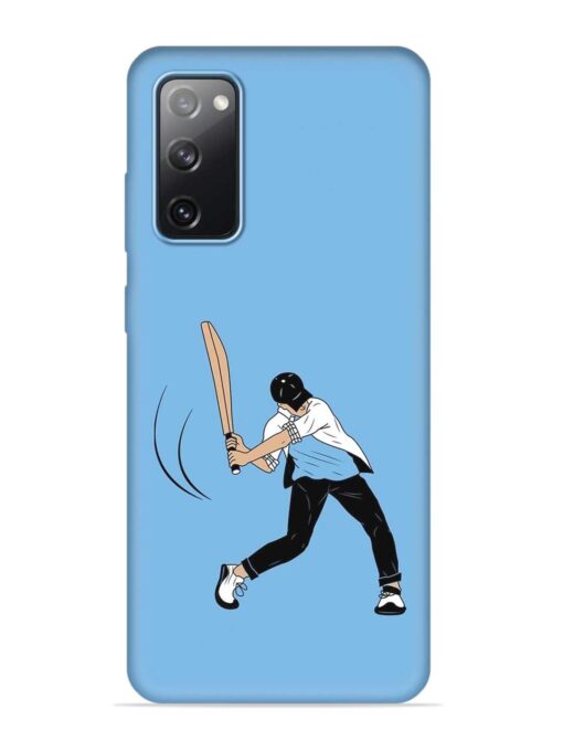 Cricket Gully Boy Embossed Soft Silicone Case for Samsung Galaxy S20 Fe (5G) Zapvi