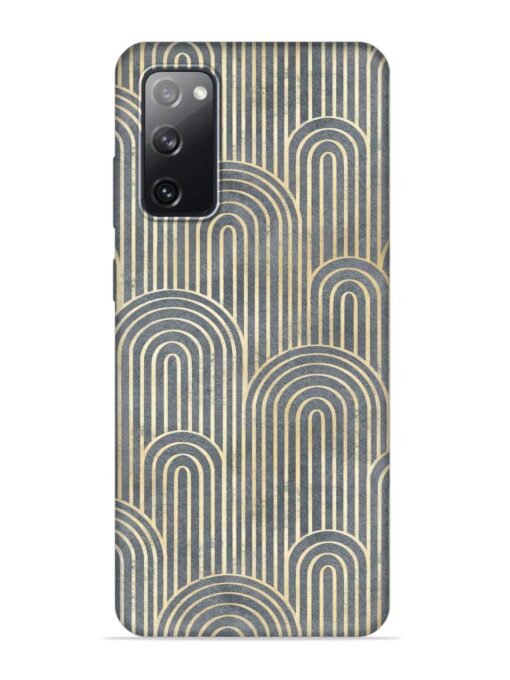 Art Deco Style Embossed Soft Silicone Case for Samsung Galaxy S20 Fe (5G) Zapvi