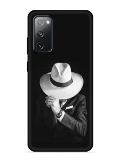Men Under Hat Embossed Soft Silicone Case for Samsung Galaxy S20 Fe (5G)