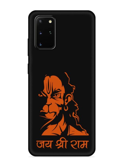 Angry Hanuman Embossed Soft Silicone Case for Samsung Galaxy S20 Plus Zapvi