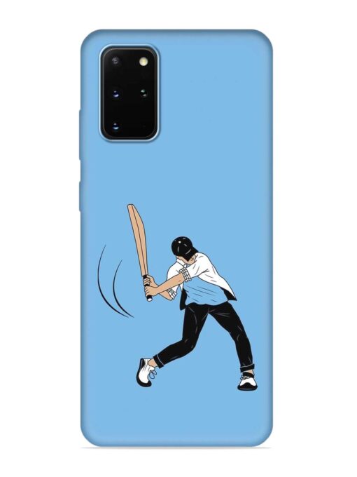 Cricket Gully Boy Embossed Soft Silicone Case for Samsung Galaxy S20 Plus Zapvi