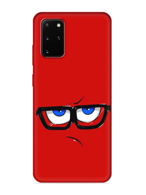 Rad Angry Face Embossed Soft Silicone Case for Samsung Galaxy S20 Plus Zapvi