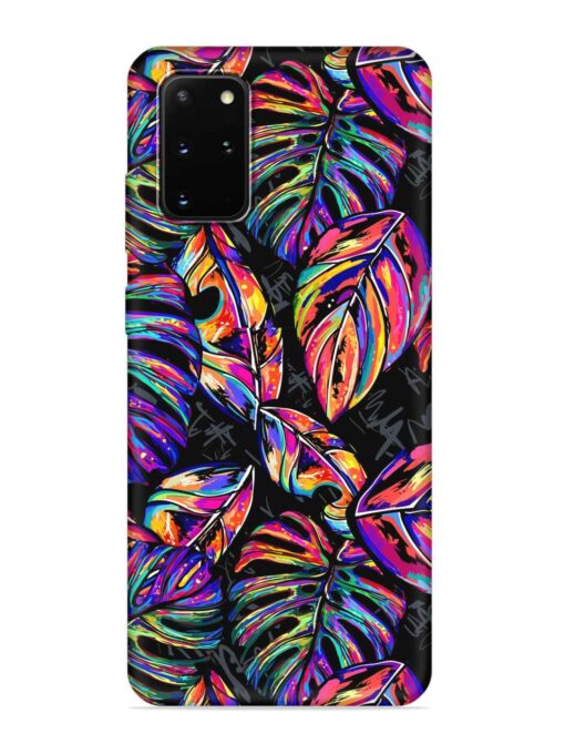 Tropical Seamless Vector Embossed Soft Silicone Case for Samsung Galaxy S20 Plus Zapvi