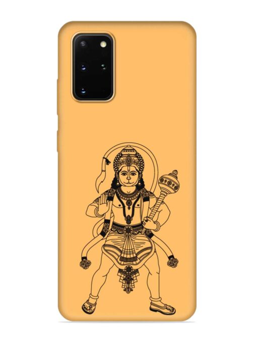 Indian God Hanuman Embossed Soft Silicone Case for Samsung Galaxy S20 Plus Zapvi