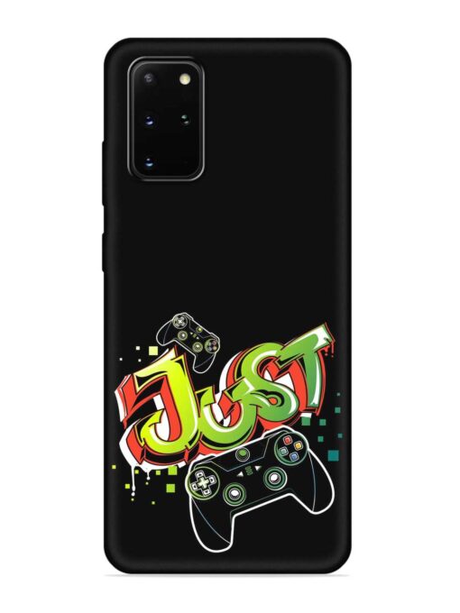 Graffiti Gamepad Illustration Embossed Soft Silicone Case for Samsung Galaxy S20 Plus Zapvi