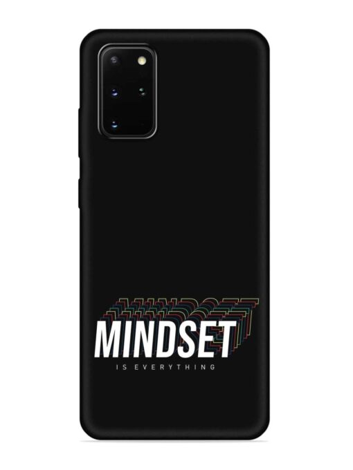 Mindset Everything Slogan Embossed Soft Silicone Case for Samsung Galaxy S20 Plus Zapvi