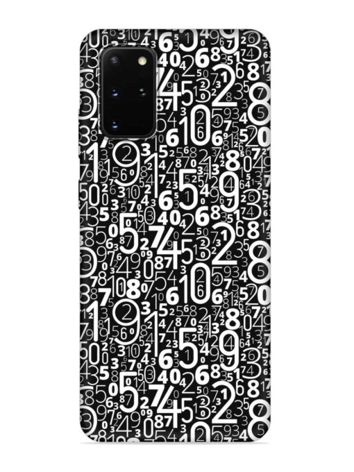 Many Numbers Different Embossed Soft Silicone Case for Samsung Galaxy S20 Plus Zapvi