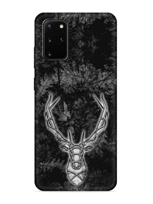 Ancient Deer Embossed Soft Silicone Case for Samsung Galaxy S20 Plus Zapvi