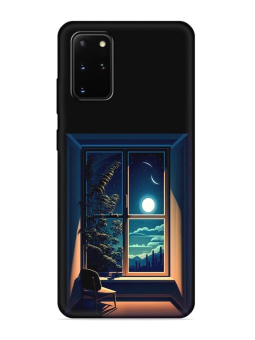 Night View At Window Embossed Soft Silicone Case for Samsung Galaxy S20 Plus Zapvi