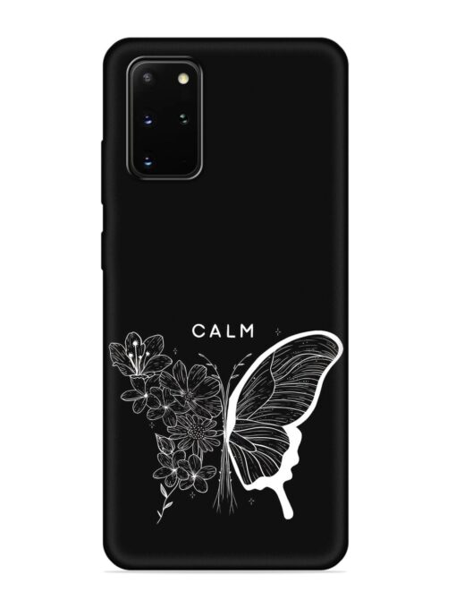 Calm Embossed Soft Silicone Case for Samsung Galaxy S20 Plus Zapvi