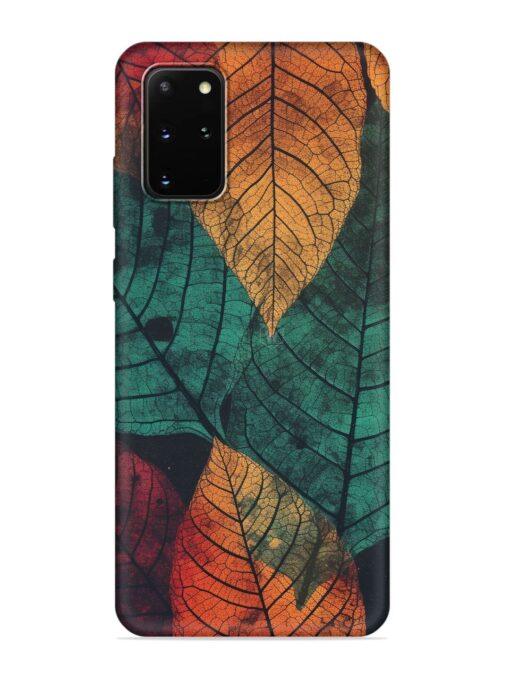 Leaves Artwork Embossed Soft Silicone Case for Samsung Galaxy S20 Plus Zapvi