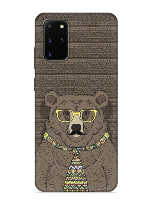 Grizzly Bear Embossed Soft Silicone Case for Samsung Galaxy S20 Plus Zapvi