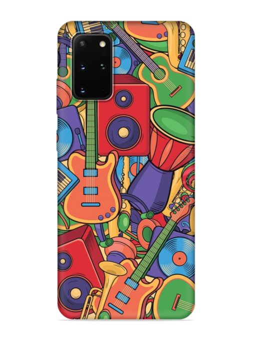 Colorful Music Art Embossed Soft Silicone Case for Samsung Galaxy S20 Plus Zapvi