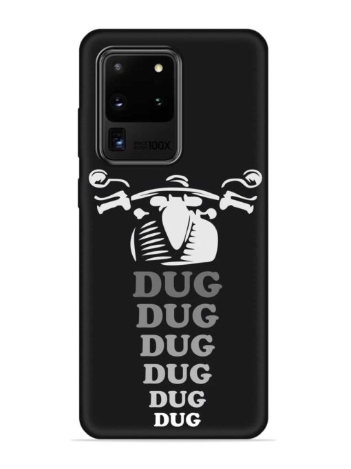 Dug Dug Dug Embossed Soft Silicone Case for Samsung Galaxy S20 Ultra Zapvi