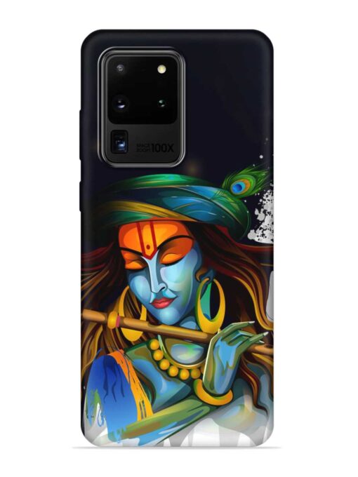 Krishna Art Embossed Soft Silicone Case for Samsung Galaxy S20 Ultra Zapvi