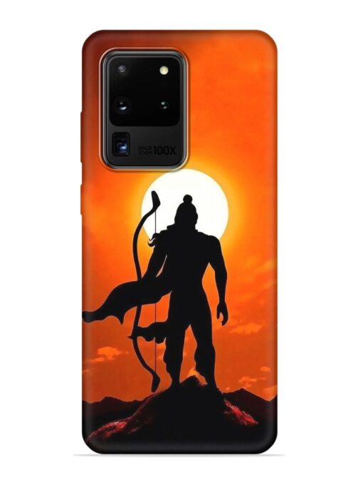 Shree Ram Embossed Soft Silicone Case for Samsung Galaxy S20 Ultra