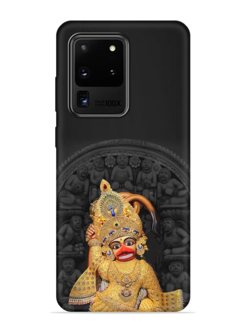 Indian Gold Hanuman Embossed Soft Silicone Case for Samsung Galaxy S20 Ultra Zapvi