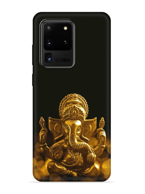 Lord Ganesha Indian Festival Embossed Soft Silicone Case for Samsung Galaxy S20 Ultra Zapvi