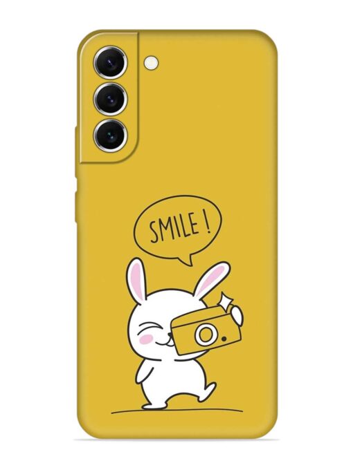 Hey Smile Please Embossed Soft Silicone Case for Samsung Galaxy S21 (5G) Zapvi