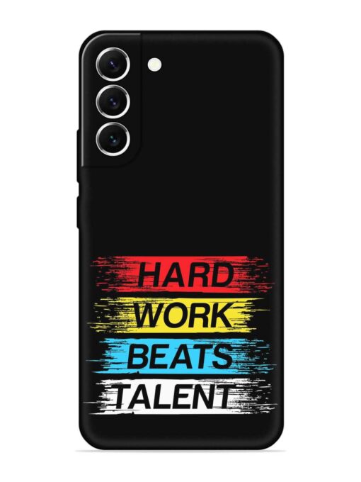 Hard Work Beats Embossed Soft Silicone Case for Samsung Galaxy S21 (5G) Zapvi