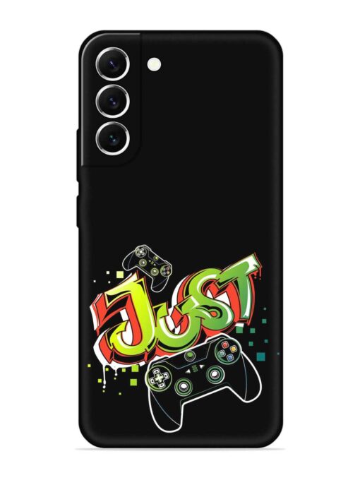 Graffiti Gamepad Illustration Embossed Soft Silicone Case for Samsung Galaxy S21 (5G) Zapvi