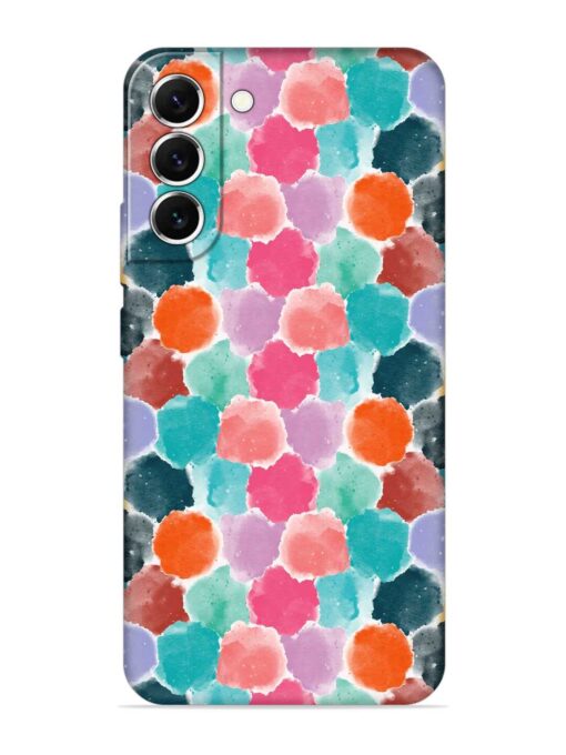 Colorful Seamless Pattern Embossed Soft Silicone Case for Samsung Galaxy S21 (5G) Zapvi