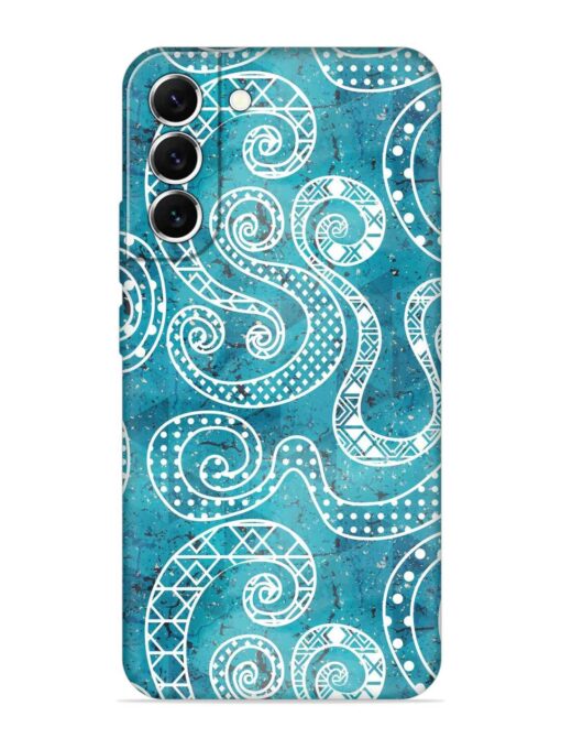 Vintage Curved Seamless Embossed Soft Silicone Case for Samsung Galaxy S21 (5G) Zapvi