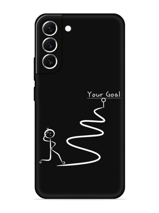 Your Goal Embossed Soft Silicone Case for Samsung Galaxy S21 (5G) Zapvi