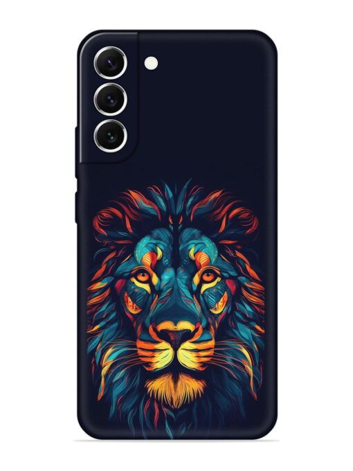 Colorful Lion Embossed Soft Silicone Case for Samsung Galaxy S21 (5G) Zapvi