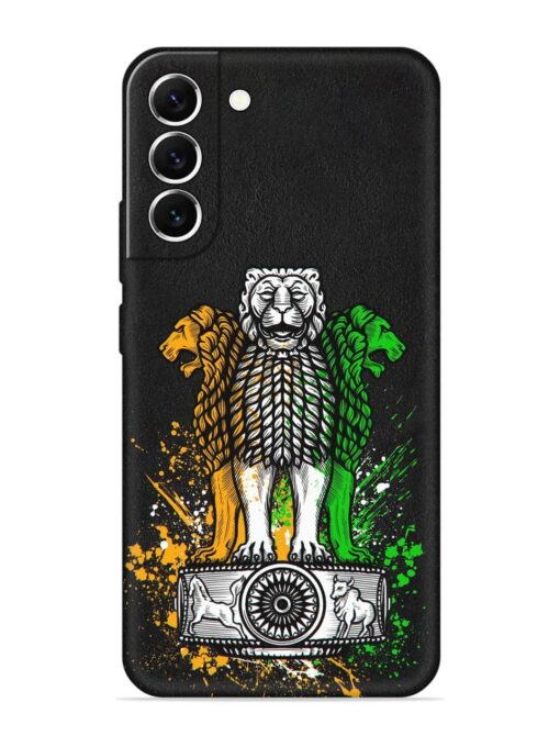 Pillars Of Ashoka Embossed Soft Silicone Case for Samsung Galaxy S21 (5G) Zapvi