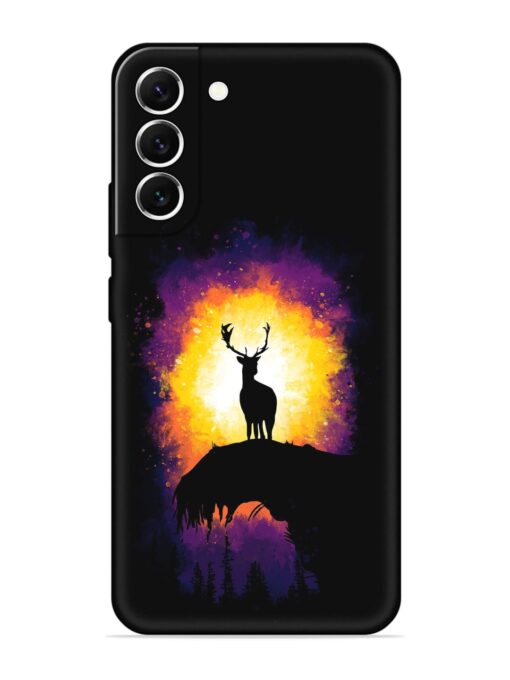 Elk Animal Art Embossed Soft Silicone Case for Samsung Galaxy S21 (5G) Zapvi