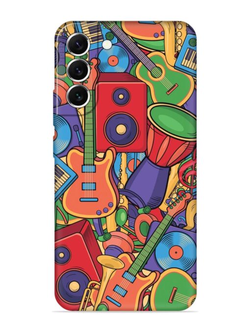 Colorful Music Art Embossed Soft Silicone Case for Samsung Galaxy S21 (5G) Zapvi