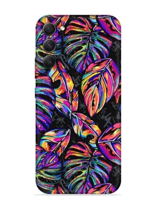 Tropical Seamless Vector Embossed Soft Silicone Case for Samsung Galaxy S23 (5G) Zapvi