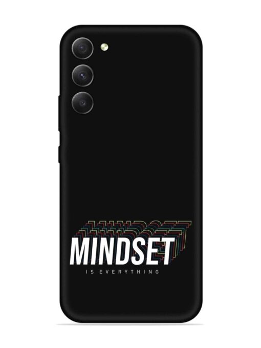 Mindset Everything Slogan Embossed Soft Silicone Case for Samsung Galaxy S23 (5G) Zapvi