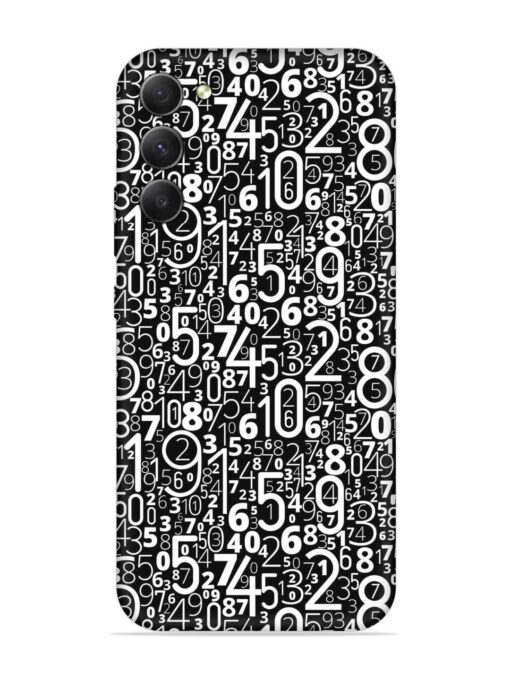 Many Numbers Different Embossed Soft Silicone Case for Samsung Galaxy S23 (5G) Zapvi