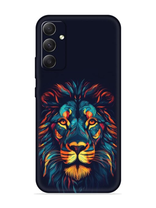 Colorful Lion Embossed Soft Silicone Case for Samsung Galaxy S23 Fe (5G) Zapvi