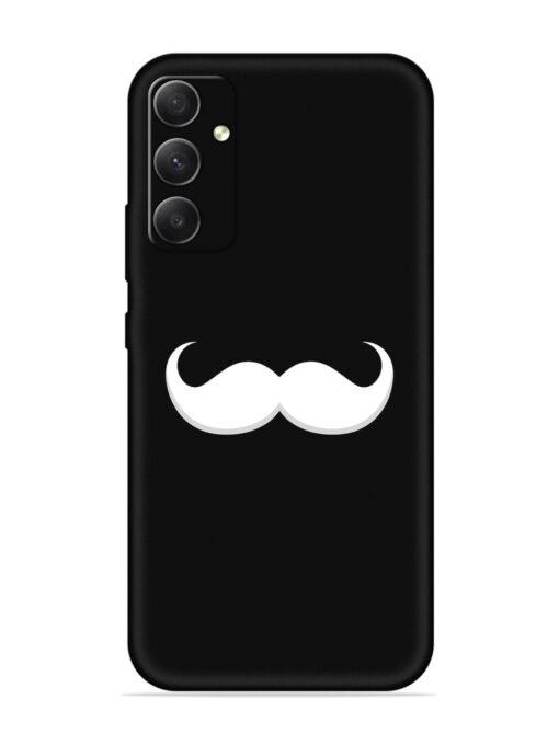 Mustache Vector Embossed Soft Silicone Case for Samsung Galaxy S23 Fe (5G) Zapvi