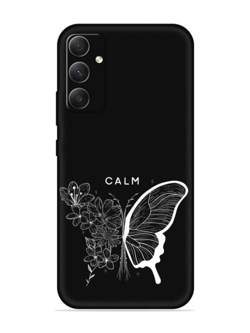 Calm Embossed Soft Silicone Case for Samsung Galaxy S23 Fe (5G) Zapvi