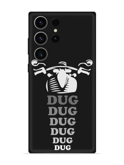 Dug Dug Dug Embossed Soft Silicone Case for Samsung Galaxy S23 Ultra Zapvi