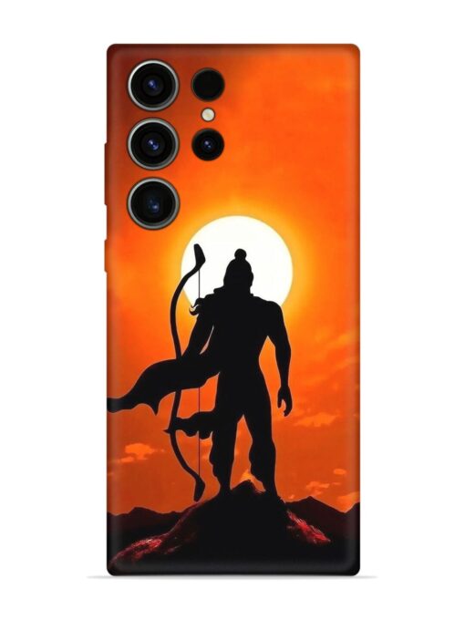 Shree Ram Embossed Soft Silicone Case for Samsung Galaxy S23 Ultra Zapvi