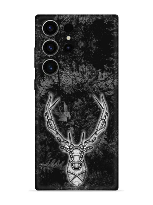 Ancient Deer Embossed Soft Silicone Case for Samsung Galaxy S23 Ultra Zapvi