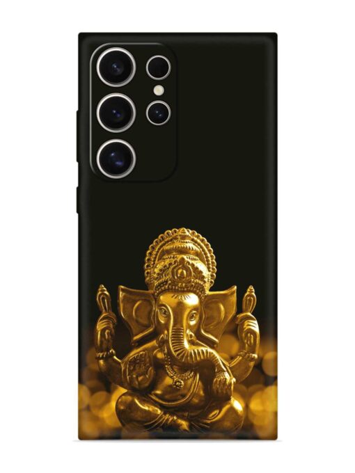 Lord Ganesha Indian Festival Embossed Soft Silicone Case for Samsung Galaxy S24 Ultra (5G) Zapvi