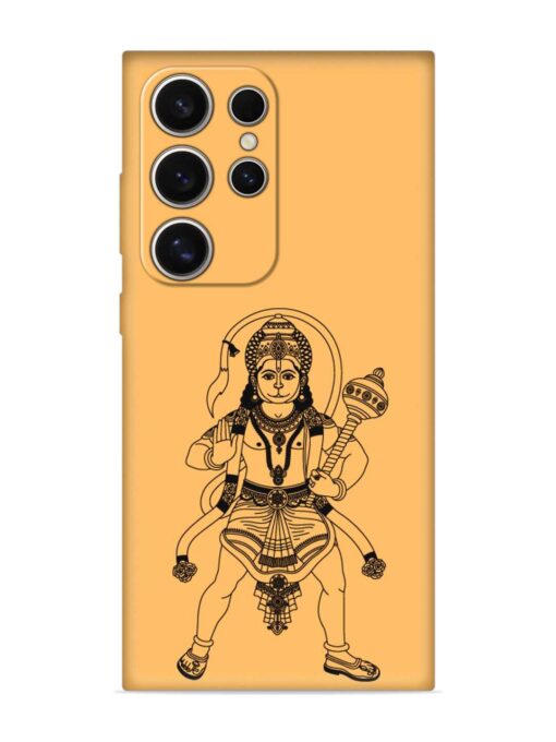 Indian God Hanuman Embossed Soft Silicone Case for Samsung Galaxy S24 Ultra (5G) Zapvi