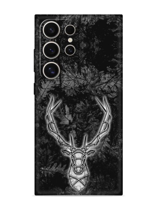 Ancient Deer Embossed Soft Silicone Case for Samsung Galaxy S24 Ultra (5G) Zapvi