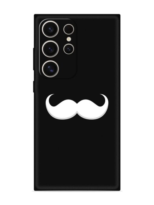 Mustache Vector Embossed Soft Silicone Case for Samsung Galaxy S24 Ultra (5G) Zapvi