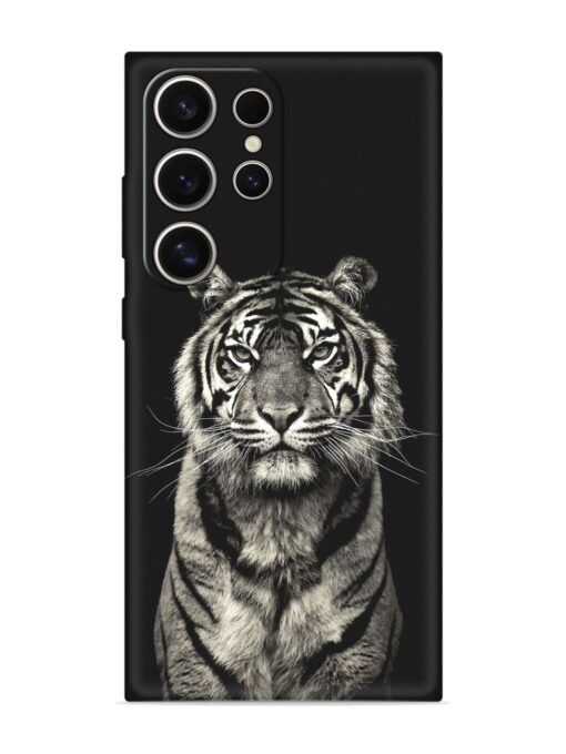 Tiger Art Embossed Soft Silicone Case for Samsung Galaxy S24 Ultra (5G) Zapvi