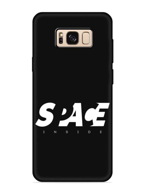 Space Typography Art Embossed Soft Silicone Case for Samsung Galaxy S8 Zapvi