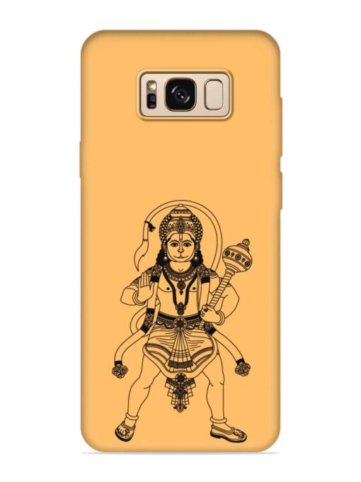 Indian God Hanuman Embossed Soft Silicone Case for Samsung Galaxy S8 Zapvi