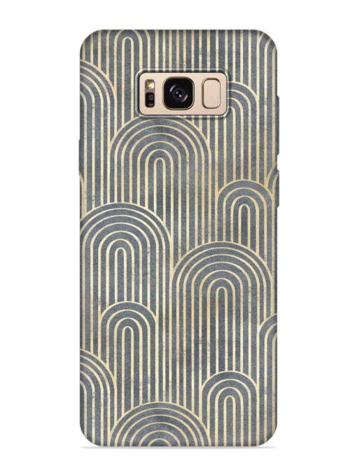 Art Deco Style Embossed Soft Silicone Case for Samsung Galaxy S8 Zapvi